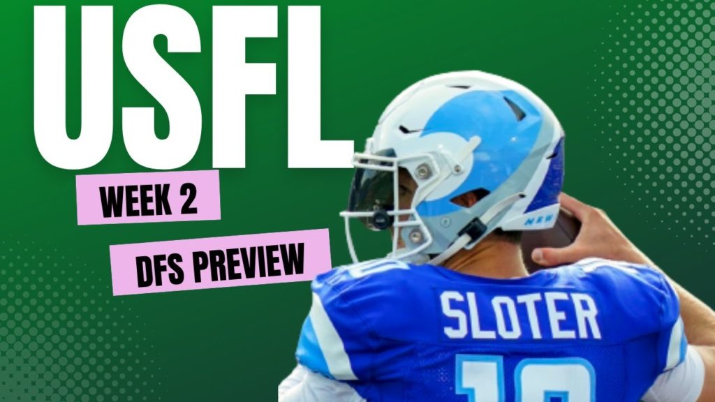 2022 USFL Week 1 DraftKings Picks, Preview