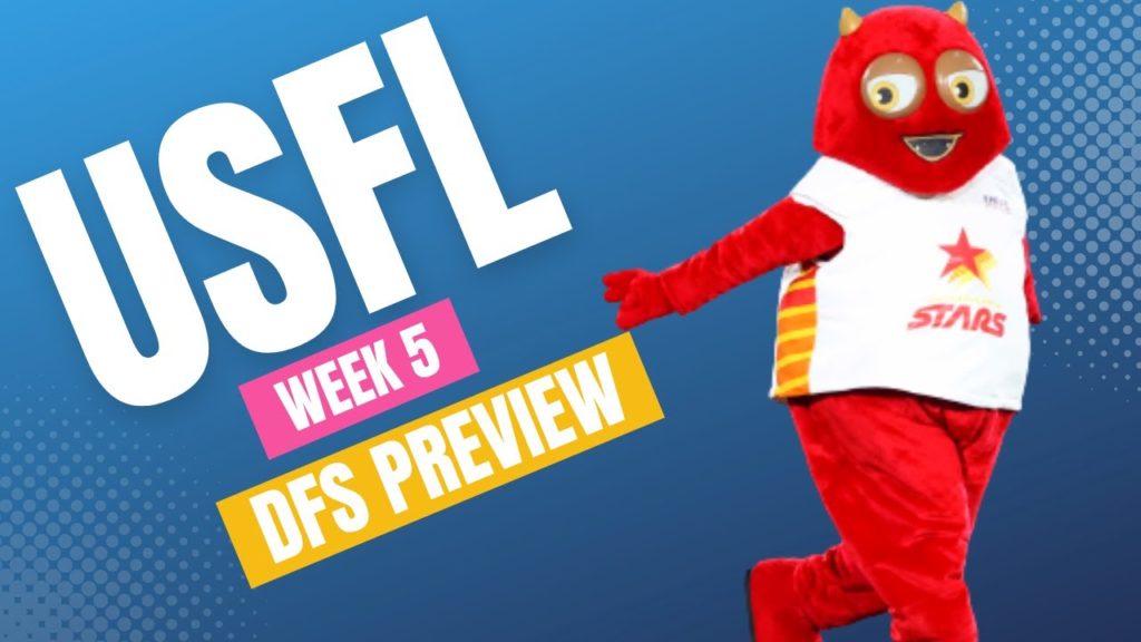 RUN THE SIMS: USFL Week 9 DFS Strategy with 4for4 - Run The Sims